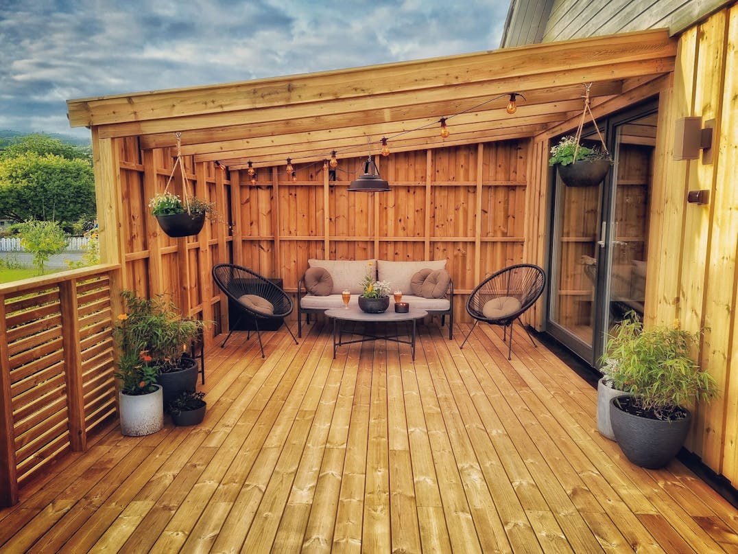 Overdækket terrasse Overdækket terrasse